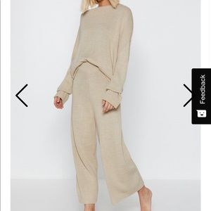 Nasty Gal You’ve Met Your Match Sweater Set